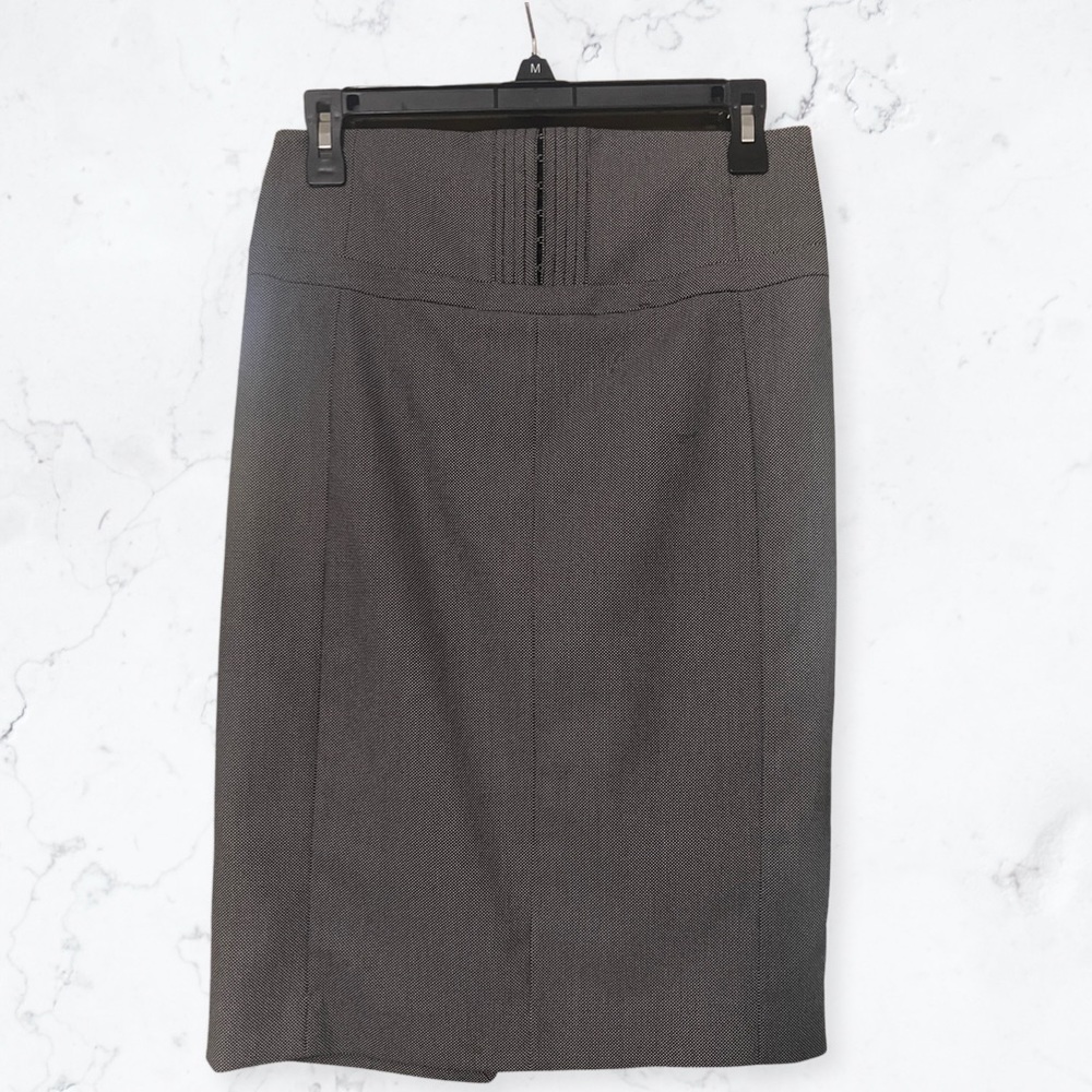 Express Grey Pencil Skirt High waist-size 6